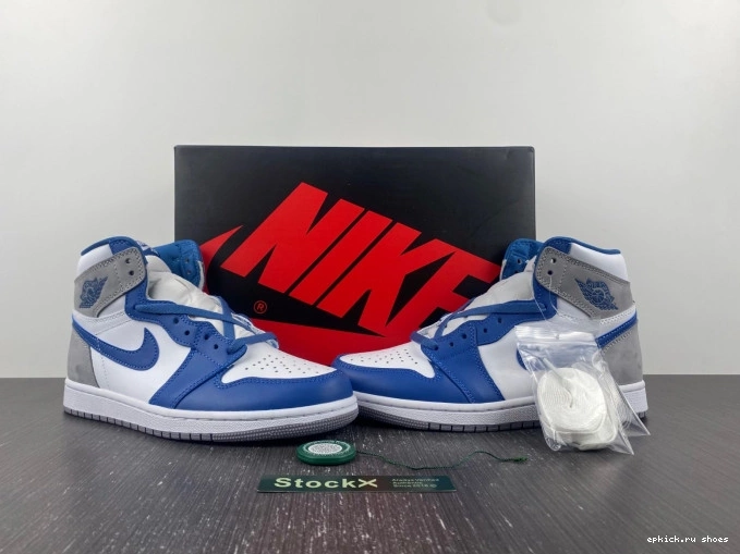 Cheap OG True DZ5485-410 Blue Jordan 1 High Air 0729